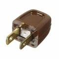 American Imaginations 10 AMP Unique Coffee 2 Wire Plug Plastic AI-36914